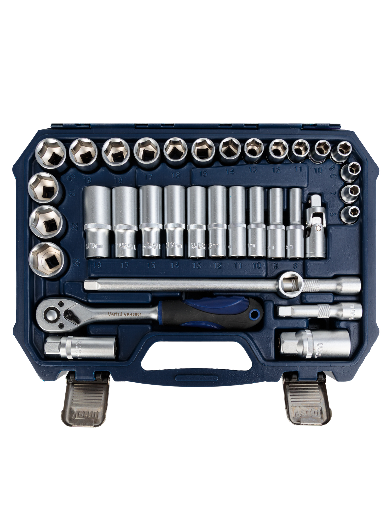 VR43061 Набор инструментов 3/8" 61 предмет
