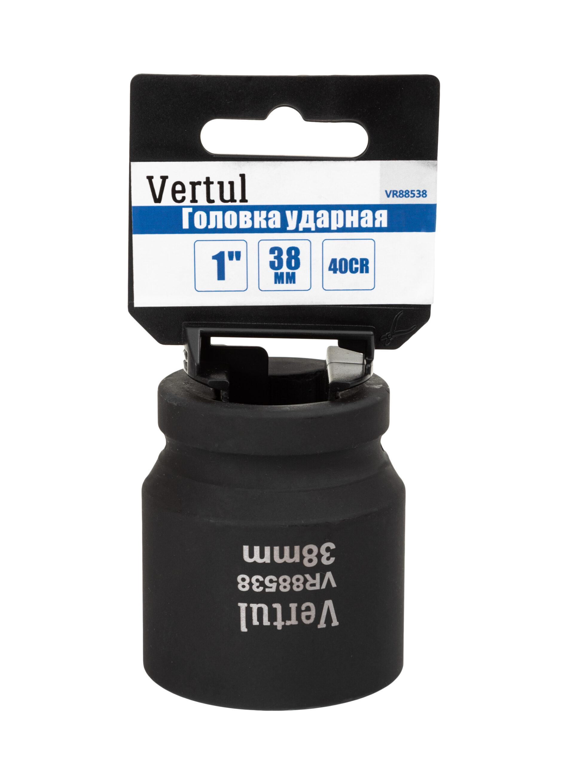 Головка ударная 1" 38мм